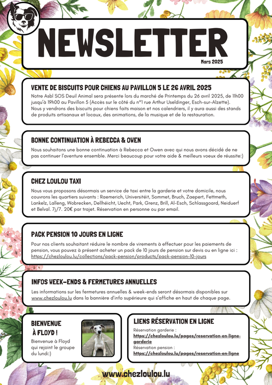 Newsletter 03/25